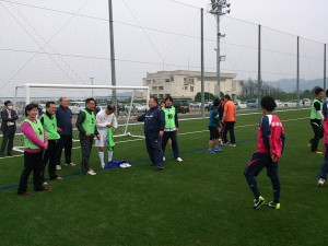 試合前の作戦会議